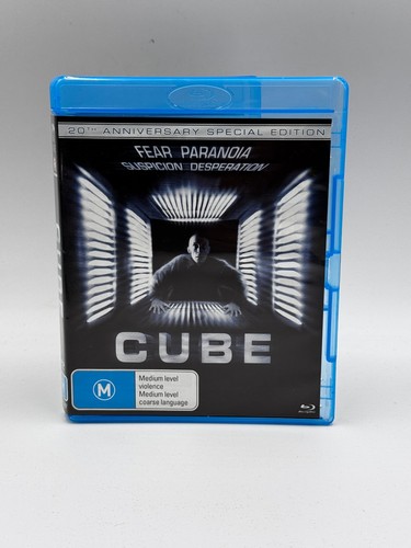 Cube (1997) disc cover