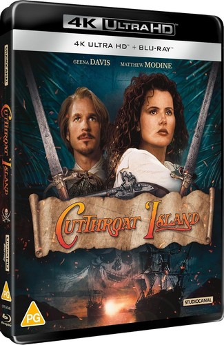 Cutthroat Island (1995) disc cover