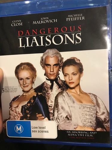 Dangerous Liaisons (1988) disc cover