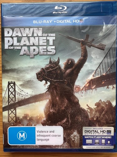 Dawn of the Planet of the Apes (2014) disc cover
