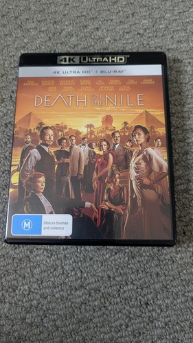 Death on the Nile (2022) disc cover