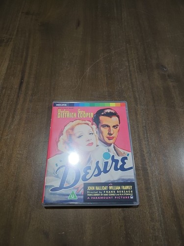Desire (1936) disc cover