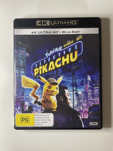 Detective Pikachu (2019) disc cover