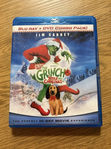 Dr. Seuss' How the Grinch Stole Christmas (2000) disc cover