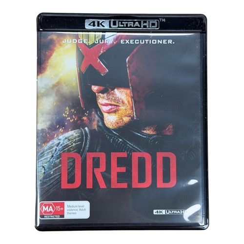 Dredd (2012) disc cover