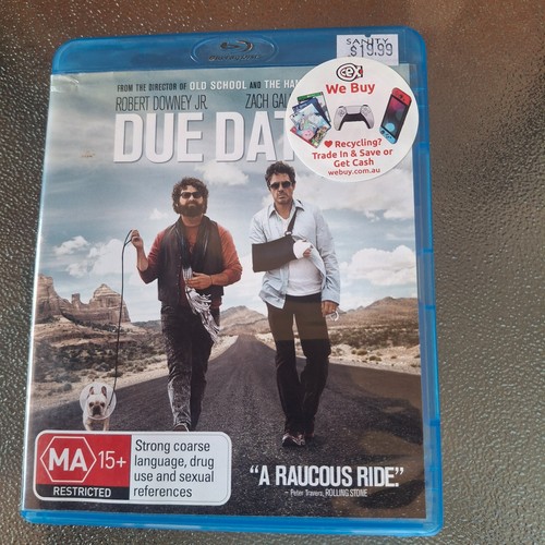 Due Date (2010) disc cover