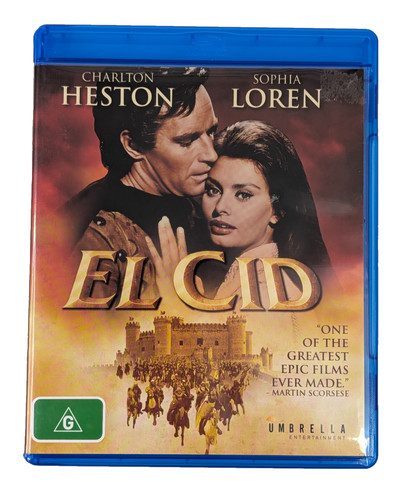 El Cid (1961) disc cover