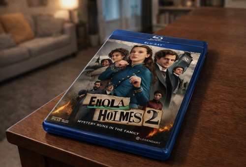 Enola Holmes (2020) disc cover