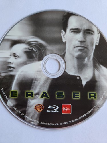 Eraser (1996) disc cover