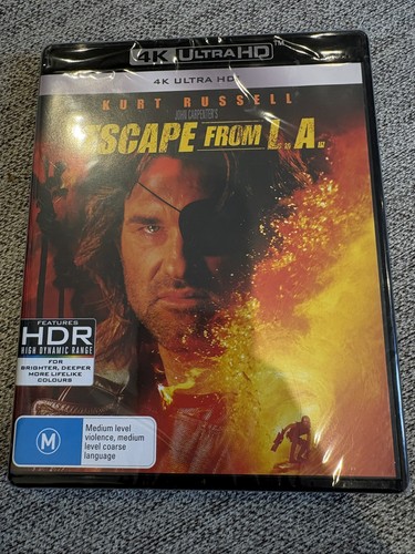 Escape from L.A. (1996) disc cover