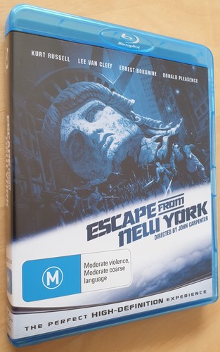Escape from New York (1981) disc cover