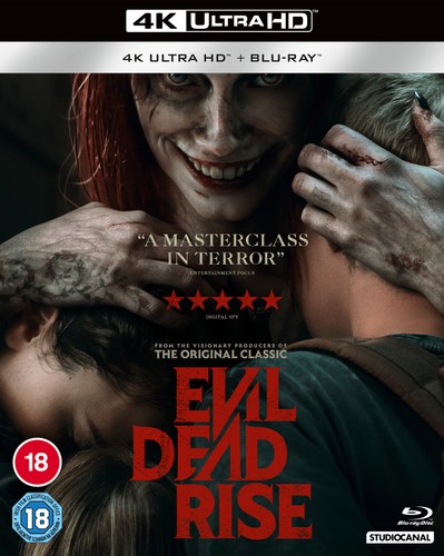 Evil Dead Rise (2023) disc cover