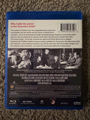 Executive Suite (1954) disc cover