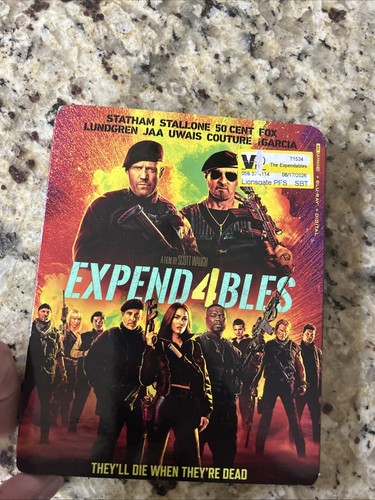 Expend4bles (2023) disc cover