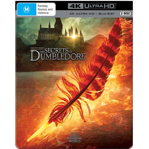 Fantastic Beasts: The Secrets of Dumbledore (2022) disc cover