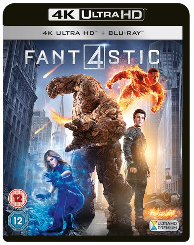 Fantastic Four (2015) disc cover