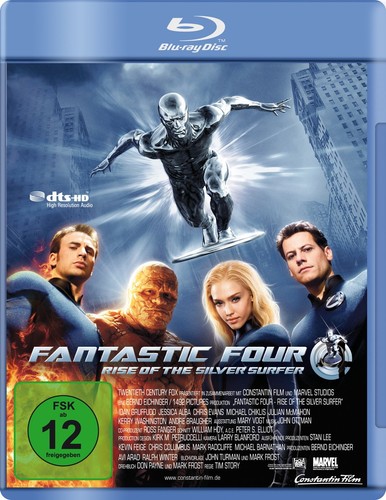 Fantastic Four: Rise of the Silver Surfer (2007) disc cover