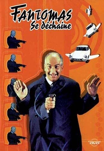 Fantômas se déchaîne (1965) disc cover