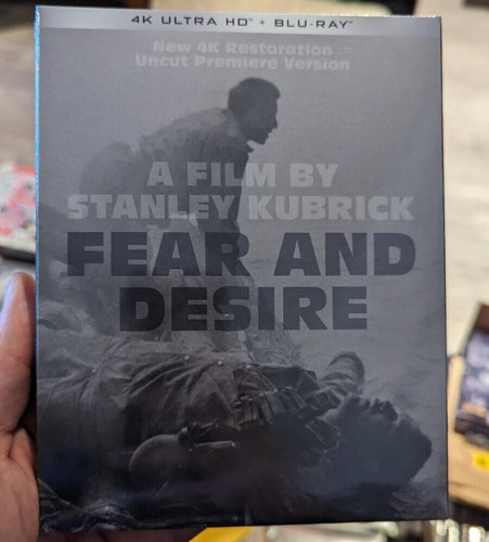 Fear and Desire (1953) disc cover