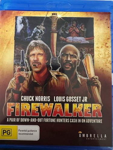 Firewalker (1986) disc cover