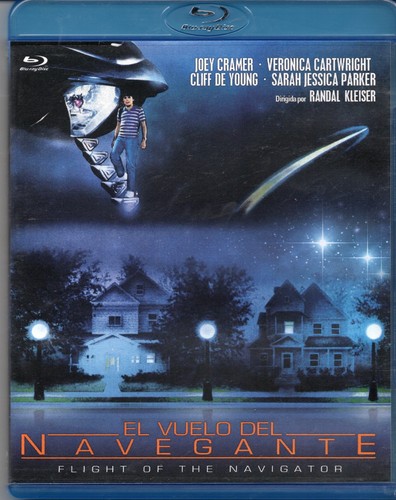 Flight of the Navigator (1986) disc cover