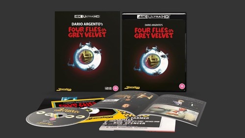 Four Flies on Grey Velvet (1971) disc cover