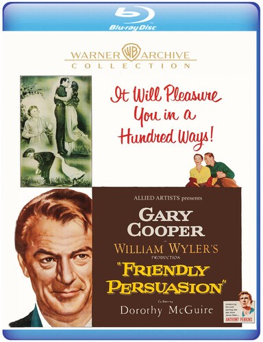 Friendly Persuasion (1956) disc cover