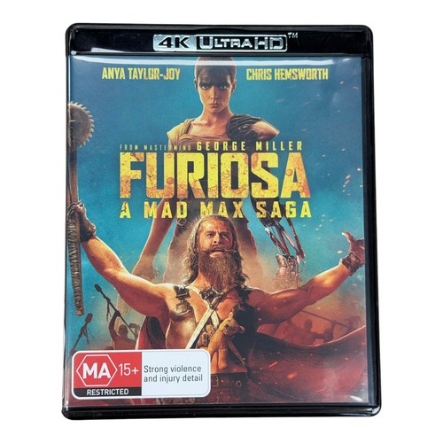 Furiosa: A Mad Max Saga (2024) disc cover