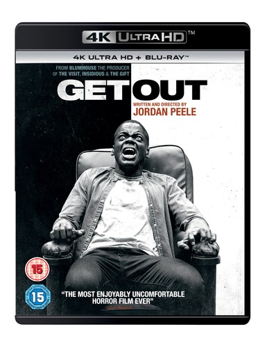 Get Out (2017) disc cover