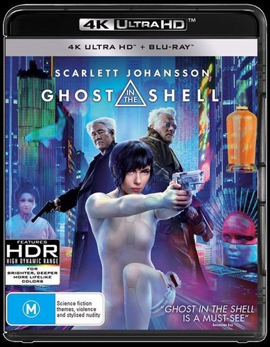 Ghost in the Shell (2017) disc cover