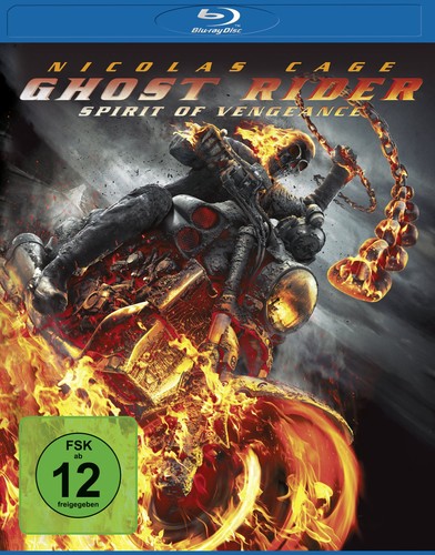 Ghost Rider: Spirit of Vengeance (2012) disc cover