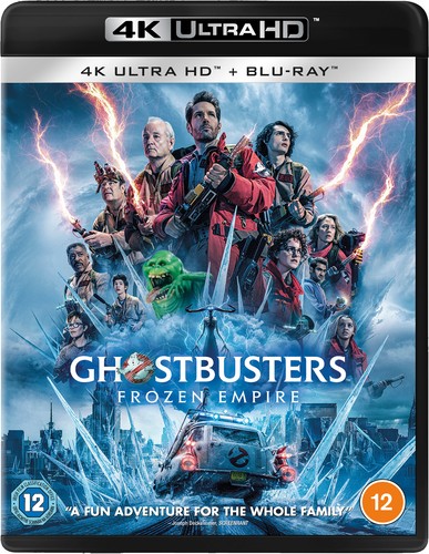 Ghostbusters: Frozen Empire (2024) disc cover