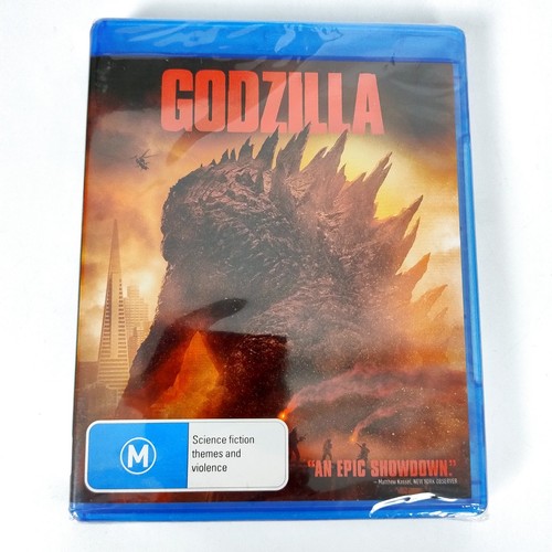 Godzilla (2014) disc cover