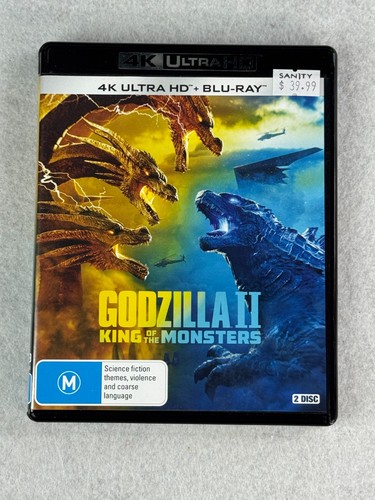 Godzilla: King of the Monsters (2019) disc cover