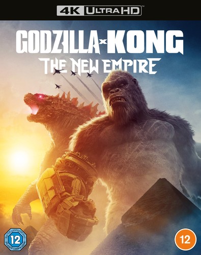 Godzilla x Kong: The New Empire (2024) disc cover