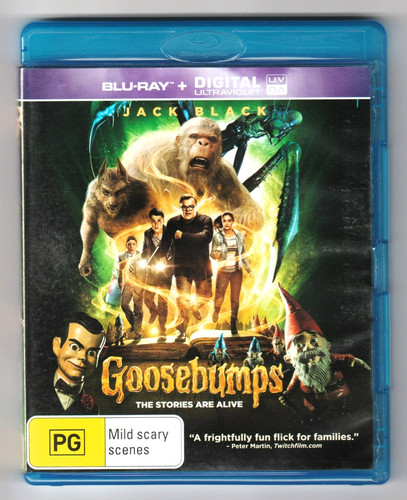Goosebumps (2015) disc cover