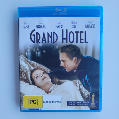 Grand Hotel (1932) disc cover