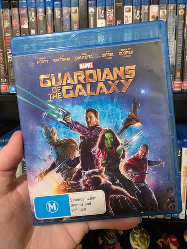Guardians of the Galaxy (2014) disc cover