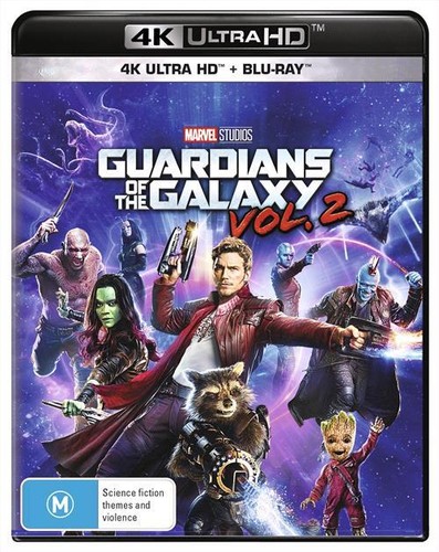 Guardians of the Galaxy Vol. 2 (2017) disc cover