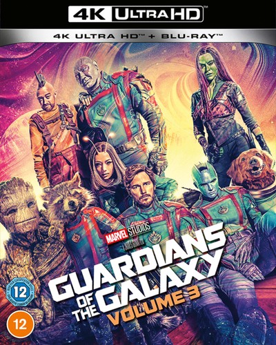Guardians of the Galaxy Vol. 3 (2023) disc cover