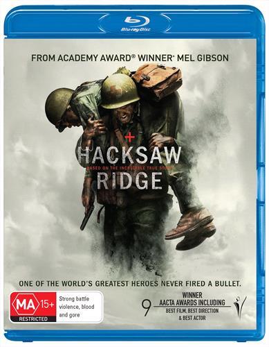 Hacksaw Ridge (2016) disc cover