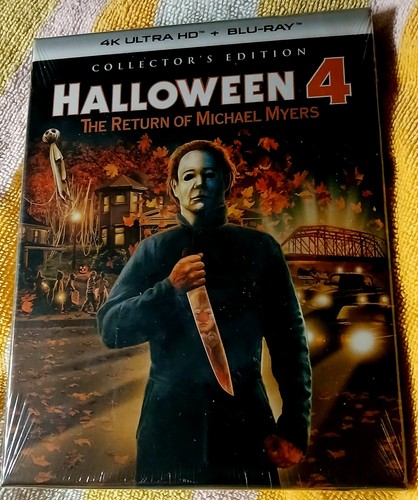 Halloween 4: The Return of Michael Myers (1988) disc cover