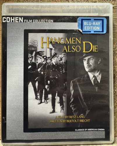 Hangmen Also Die! (1943) disc cover
