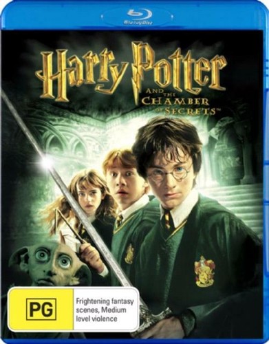 Harry Potter and the Chamber of Secrets (2002) disc cover