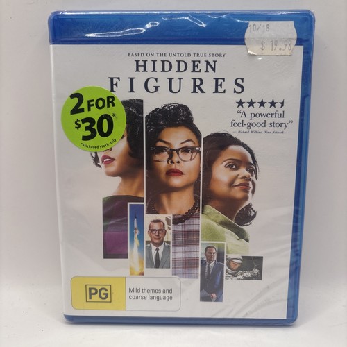 Hidden Figures (2016) disc cover