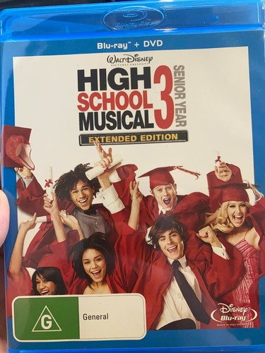 High School Musical 3: Senior Year (2008) disc cover