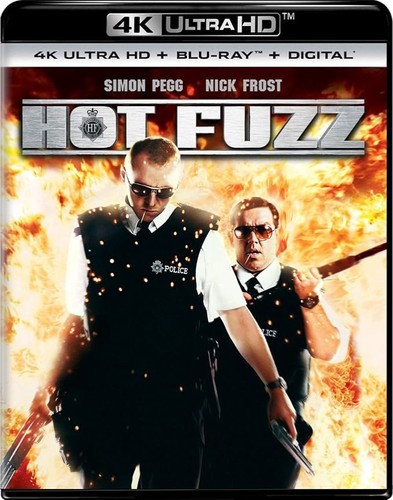 Hot Fuzz (2007) disc cover