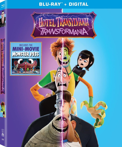 Hotel Transylvania: Transformania (2022) disc cover