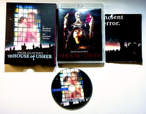 House of Usher (1960) disc cover