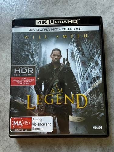 I Am Legend (2007) disc cover